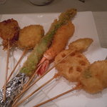 菜々海 - 串カツ盛り合わせ