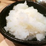 鳥しき - 大根おろし