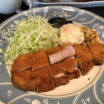 豚子新地 - えごまロースカツ定食