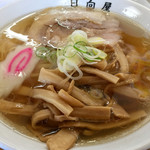 青竹手打ラーメン 日向屋 - メンマラーメン…700円