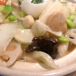 同源楼 - 2011/2　海鮮あんかけ土鍋御飯アップ