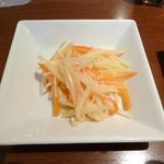 同源楼 - 2011/2　タケノコ、ニンジン、えのきのあえもの