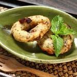 茶ー民カフェ - もちあわドーナッツ