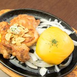 pino-sute-ki - チキンステーキ&チーズハンバーグ