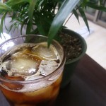 家でスペシャリティアイスコーヒーです～！！！