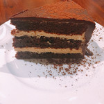 La Posta - デザートのチョコレートケーキ