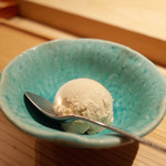 寿しの吉乃 - 麦茶のアイス