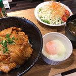 東北うまいもの酒場 プエドバル - 豚丼セット