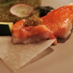 ジャンカルド - 長崎産金目鯛　バジルソース