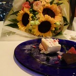 ジャンカルド - バースデーケーキ＆花束