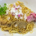 煮干し豚骨らーめん専門店 六郷 - 和え麺 かき混ぜて美味い