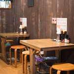 東京ホルモン - 2017.8 2人用のテーブル席