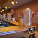 ロメスパ バルボア - カウンターのみの店内もロメスパ系のお約束