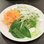 Shabu You To Ya Ma Nakajima Ten - お野菜。