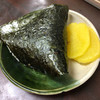 赤のれん - 料理写真:むすび 海苔も美味い