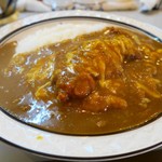 カレーショップキング - カツチーズ大盛り辛口