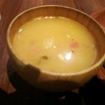 ダルバートダイニング - ダルスープのアップ