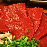 煮こみ - 刺身盛②（ハツ刺）