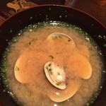 松もと - 味噌汁