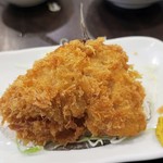 ときわ食堂 - 時鮭塩焼きとアジフライ1枚定食の頭