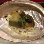 銀座 しのはら - 蒸し鮑ご飯