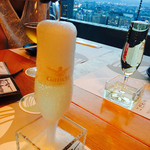 はまぐり庵 - スパークリング〜⭐︎
                                うひょひょひょ〜い♪
                                テンション上がる〜⤴️