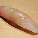 鮨 一幸 - シマアジ
