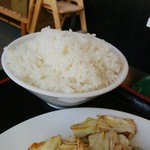 中華料理　醉拳 - 普通盛のごはん