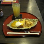 町家カフェ鎌倉 - ランチの　デザート＆ドリンク　豪華です