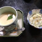 海さくら - 茶碗蒸し・ポテトサラダ
