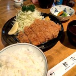 勝漫 - 特ロースかつ定食（2,200円）