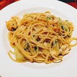 トラットリア ダイ パエサーニ - 塩タラとキャベツのスパゲッティ