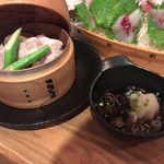 クロフネ - みやじ豚と彩り野菜のせいろ蒸し