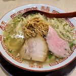 食堂七彩 - 食堂 七彩（喜多方らーめん 塩・中盛）