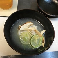 柳田゛ - ハモと松茸の椀もの