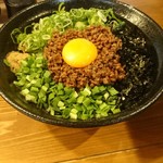 豚骨ラーメンとまぜそば 池めん - 台湾まぜそば890円+大盛150円