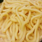 壱角家 ふじみ野店 - ネッチリした変な食感の麺。