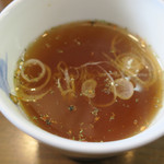 志美津や - 蕎麦湯を楽しむ