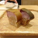 鮨 鈴木 - 真鯖の棒寿司