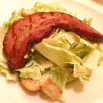 ベンジャミンステーキハウス 六本木 - プレミアムベーコンつきシーザーサラダ