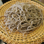 志美津や - 奥出雲横田産 小そばせいろ　ズームアップ