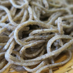 志美津や - 奥出雲横田産 小そばせいろ　ズームアップ