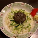 じゃじゃ麺と酒の肴 喜作 - 白じゃじゃ麺（中）