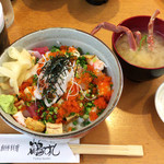 Tsuru Sushi - ばらちらし(1200円+税)