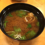 鰻はし本 - 赤だし肝吸い