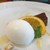 ダ・ジェンナーロ - 料理写真:デザート　レモンのシャーベットとガトーショコラ