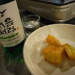 焼酎（チョウムチョロム）とカットゥギ