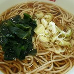 名代 箱根そば - ワカメ入り