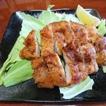 手打ちそば 縁庭 - 松本名物・山賊焼き。