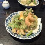 長谷 天せいろの天ぷら